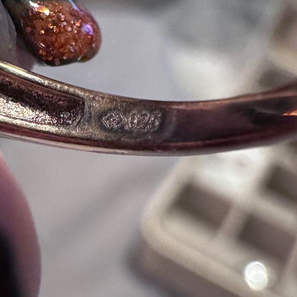 Fashion gemstone cocktail rings lot of 6 - Picture 8 of 15